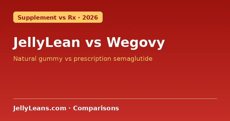 JellyLean vs Wegovy prescription semaglutide — JellyLean comparison